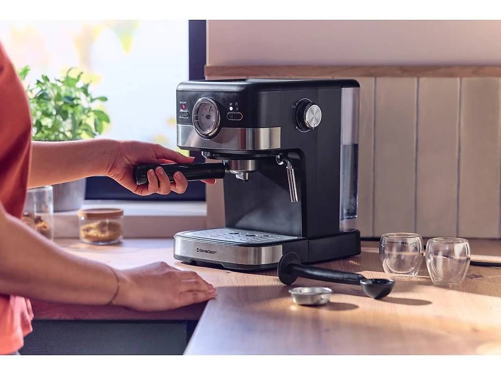 SilverCrest Macchine per caffè & Macchine per espresso: Espressomaschine SEM 1100 C5 (Silvercrest) – Nuovo (secondo la descrizione) da Altdorf UR venduto da Walhalla59 2