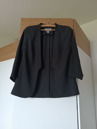 H&M Blazer schwarz, Grösse 34