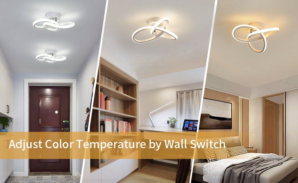 Lampadari & plafoniere: Moderne Deckenlampe Acryl Weiß – Nuovo e nell'imballaggio originale da Châtelaine venduto da topshop.switzerland 1
