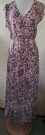 🌸 Sommerliches Maxikleid von Vivance, Blumenmuster, Gr. 44