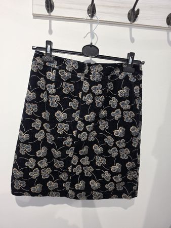 Seasalt Cornwall Rock mit Blumenmuster Grösse 40 Schwarz