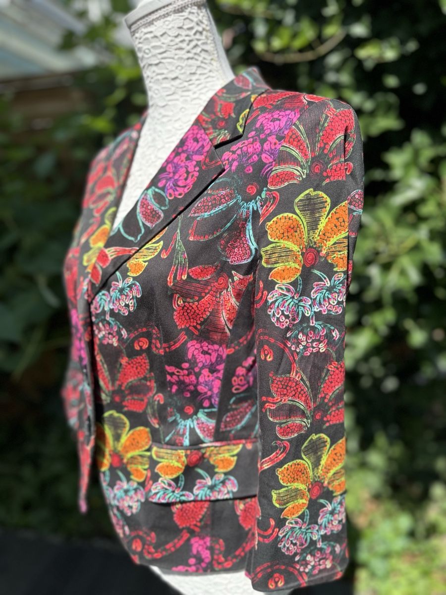 Alba Moda Giacche: alba moda BLAZER Gr. 40 Bunt / Schwarz – Usato da Baar venduto da AlicjasWunderland 1