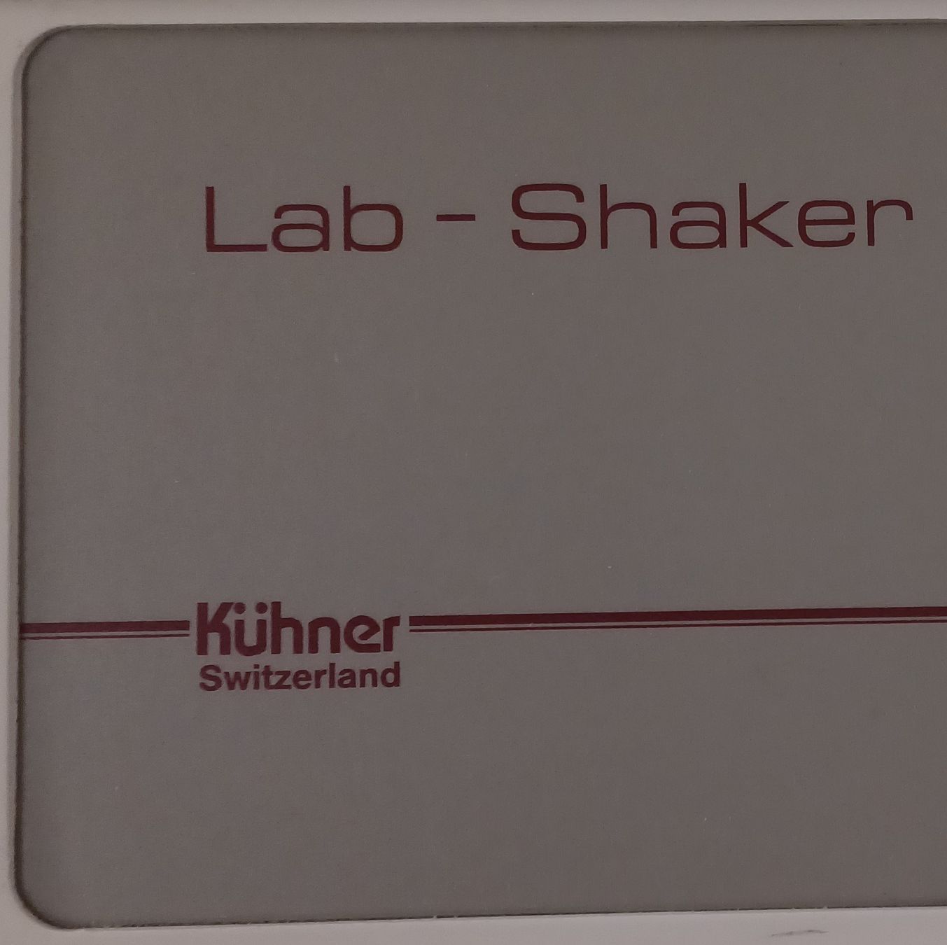 Accessori da laboratorio: Kühner LS-W – Usato da Niederdorf venduto da LeptonAG_Labor 6