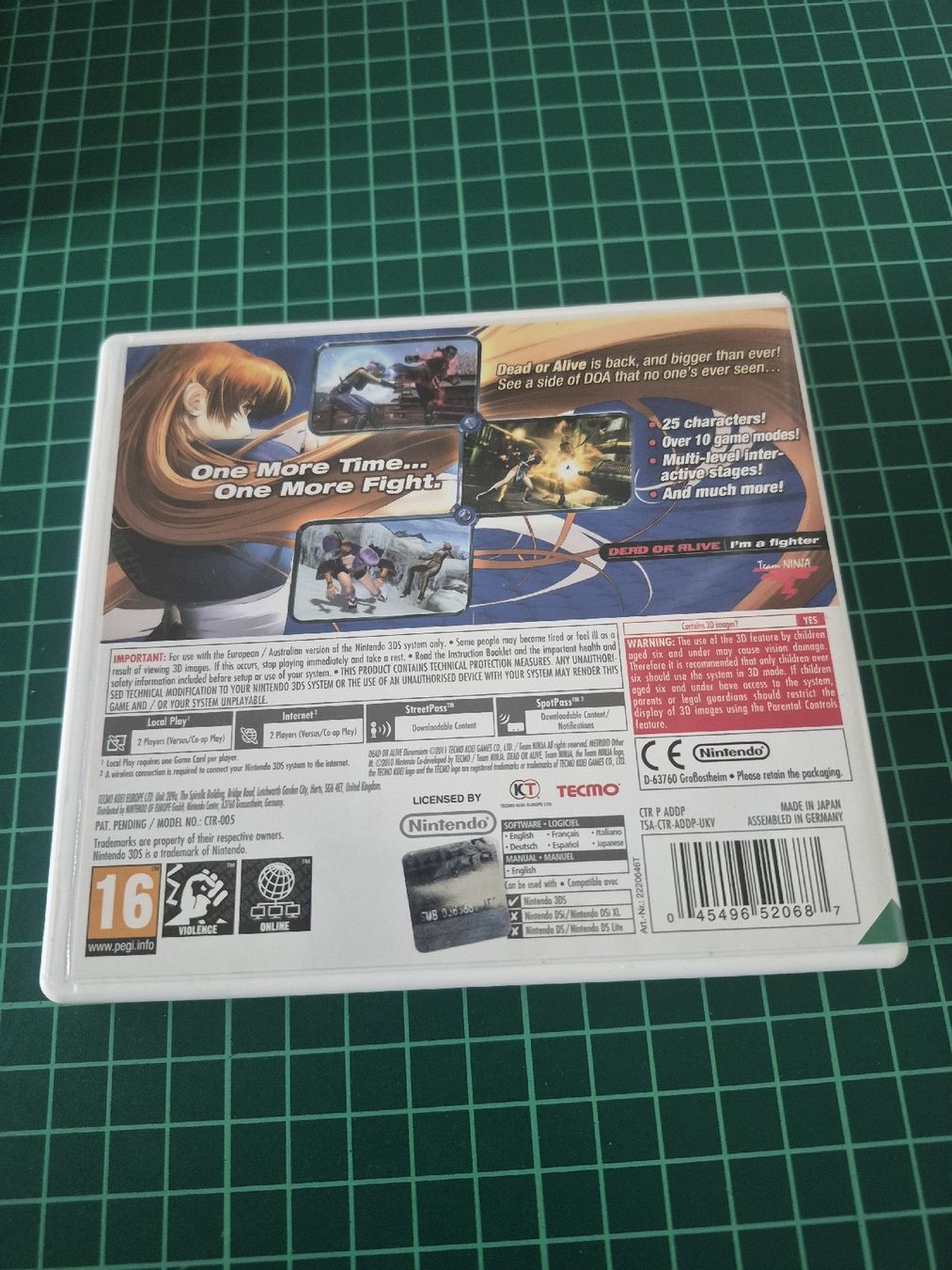 Nintendo Spiele: Dead or Alive Dimensions 3DS Game - Great Condition! – Gebraucht aus Meyrin von Retro-GZ 3