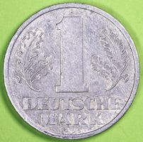1956  /  DEUTSCHE DEMOKRATISCHE REPUBLIK  / 1 MARK - MÜNZE