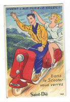 Lambretta 2-Sitz "ILOU"/Leparello mit Saint-DiP Bildern