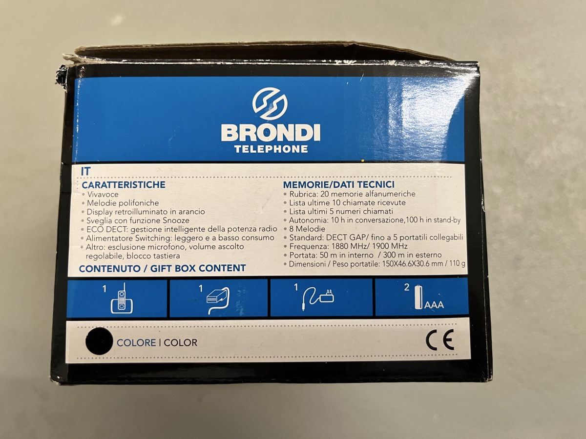 Telefone: Schnurloses Telefon Brondi Denver DECT – Gebraucht aus Spiez von Fridu99 2