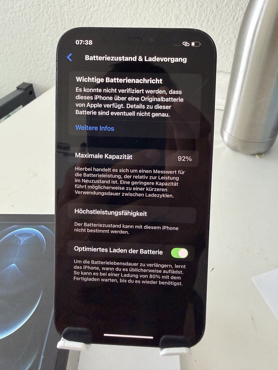 Apple Telefoni cellulari / Smartphones: iPhone 12 Pro Max - 128GB - Voll funktionsfähig – Usato da Zürich venduto da gho_6zlg 4