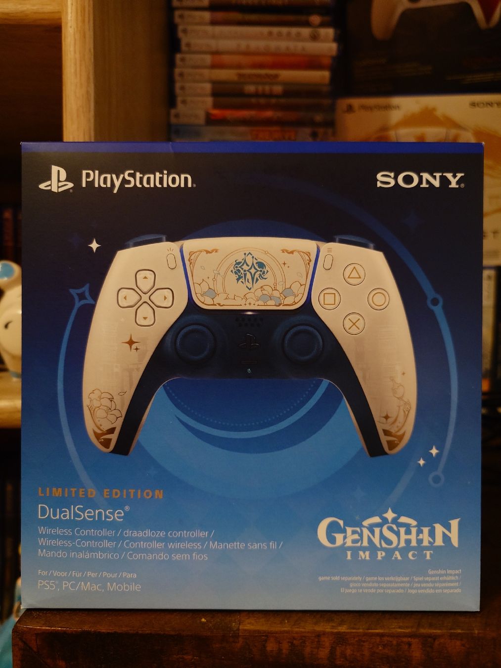 Sony Giochi: Genshin Impact Limited Edition Controller PS5 – Nuovo e nell'imballaggio originale da Eich venduto da uhi-21