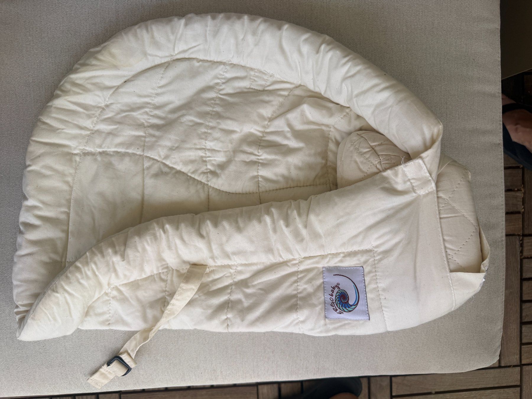 Ergo Baby Marsupi portabebè: ERGObaby complet – portage + insert newborn + 2 couvertures – Usato da Genève venduto da Poutch82 4