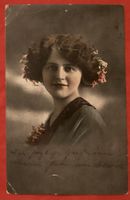 Antike Postkarte, Frauen, Theater, Kostüme