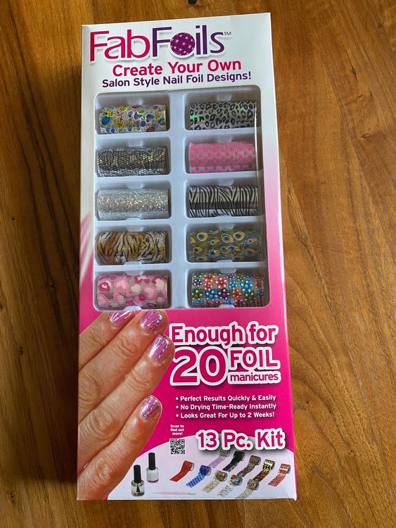 Nail Design Fab Foils 13 pc. Kit Neue Designs!! Kaufen auf Ricardo