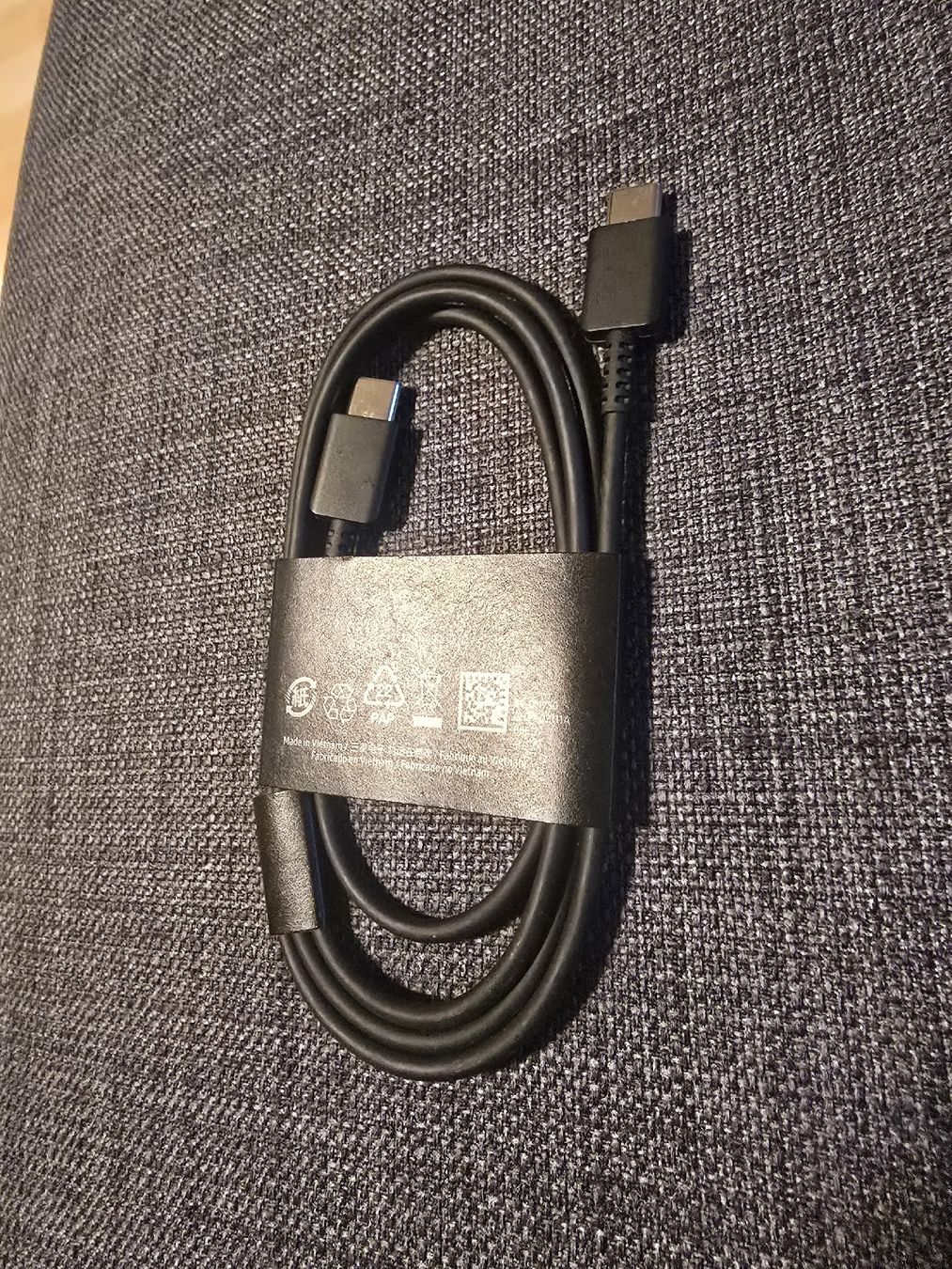 Samsung Cavi: Original Samsung Typ C auf C Kabel 1 M neu! – Nuovo e nell'imballaggio originale da Möhlin venduto da Dogn16