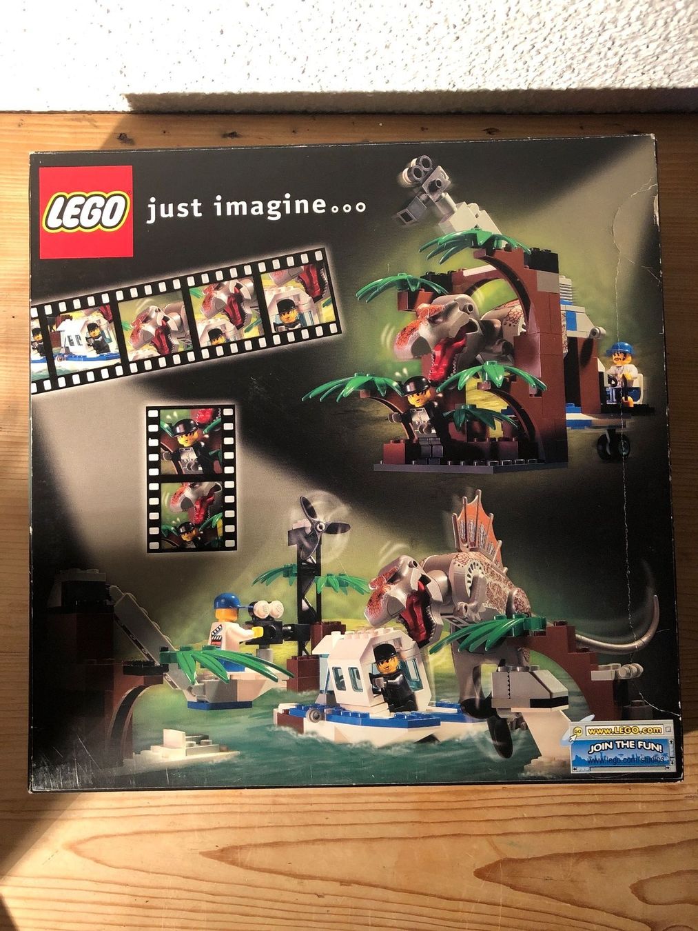 Lego Kit di costruzioni: Lego Studios 1371 Jurassic Park, Spinosaurus Attack Studio – Nuovo e nell'imballaggio originale da Vallamand venduto da Minifigure 1