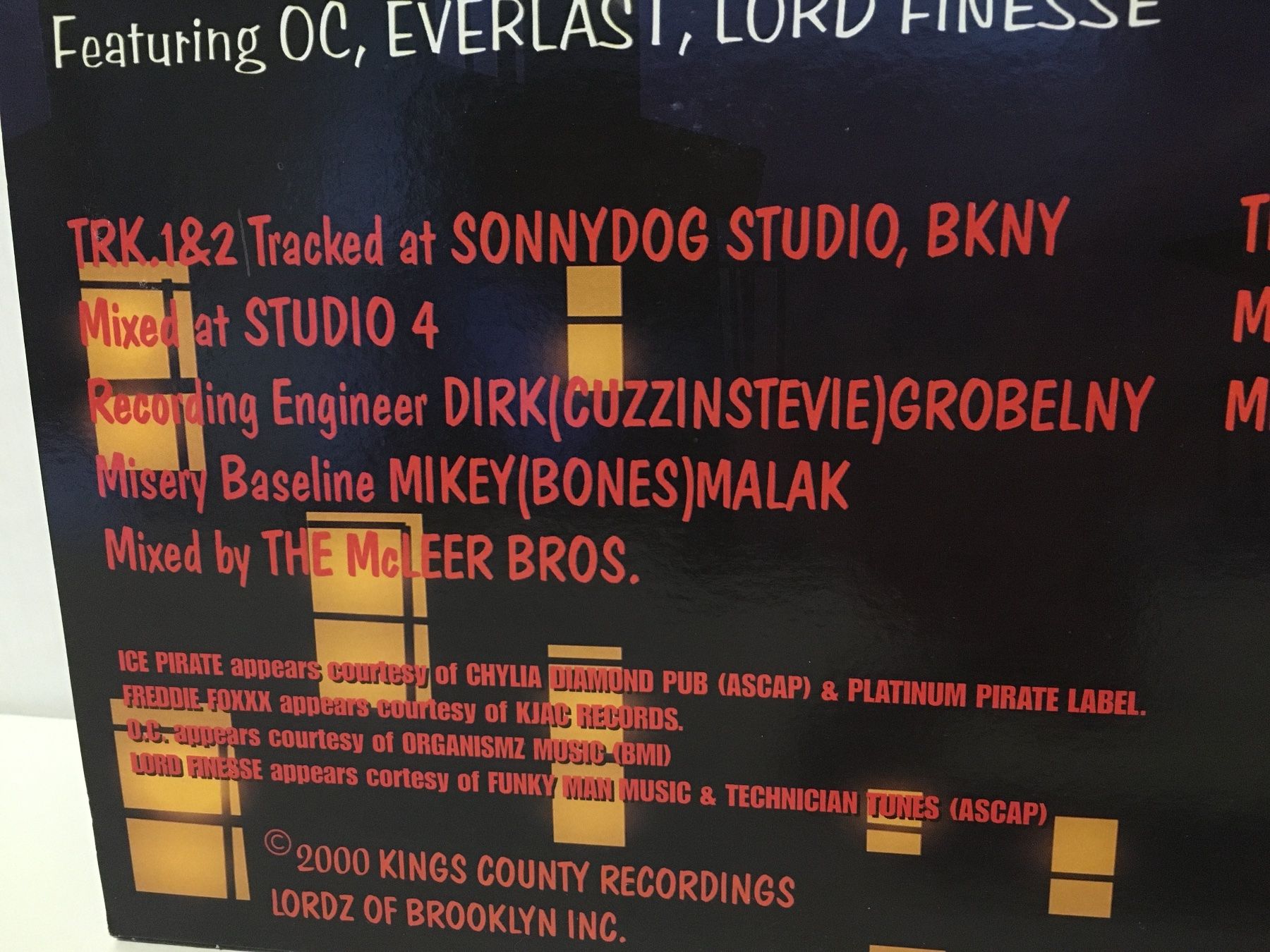Schallplatten: LP - The Lordz of Brooklyn meet Bumpy Knuckles - 2000 – Gebraucht aus Andwil SG von Rainboli 3