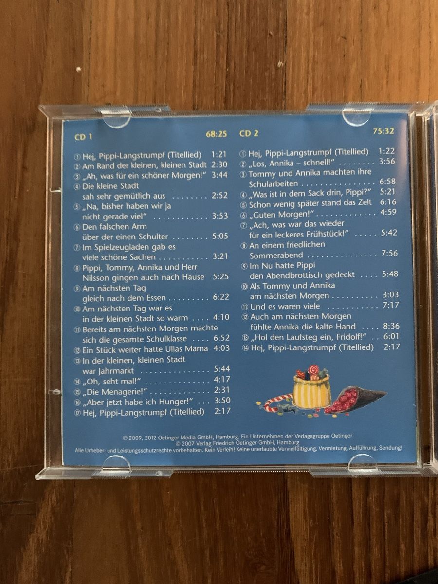 CDs: 4 CDs Pipi Langstrumpf – D'occasion à Ostermundigen par des_t9vv 2