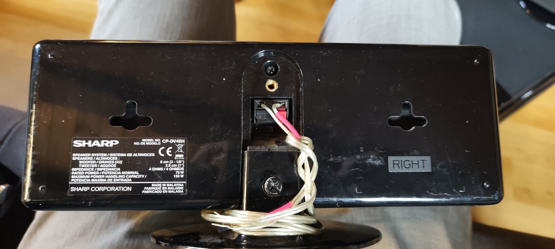 Sharp Sistemi audio & multimediali: Sharp DVD Cinema System HT-DV40 mit Lautsprechern gebraucht – Usato da Goldau venduto da Bovistli 7