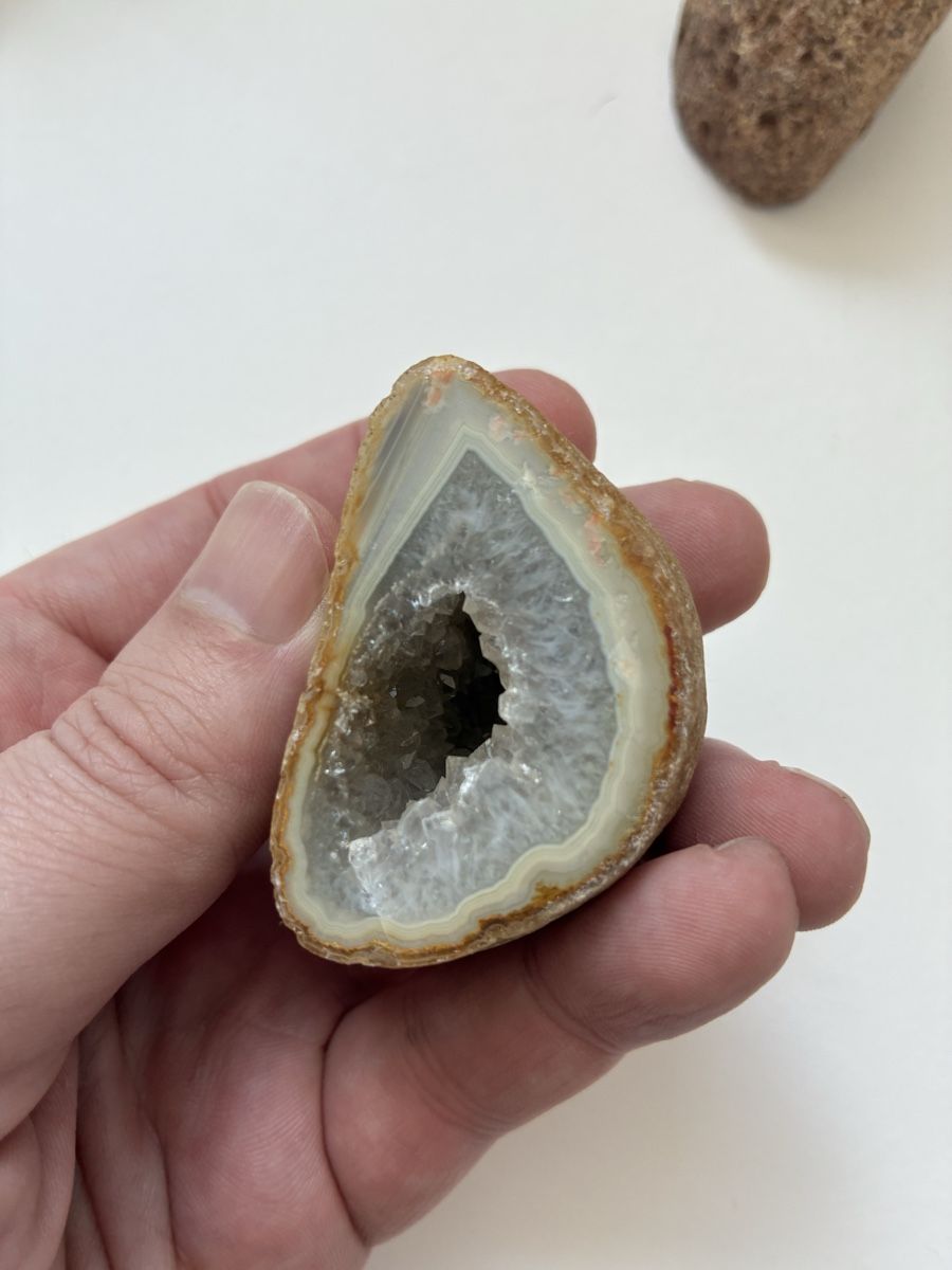 Minerali & Pietre curative: 3x Seltene Achat Geode, Halbedelstein Sammlung – Usato da Zürich venduto da 718zzQk99 2
