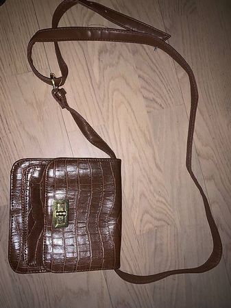 Leder Schultertasche