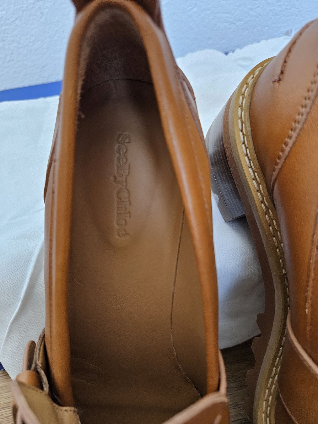 Chloé Scarpe da donna: See by Chloe Halbschuhe, neu,braun,Leder – Nuovo e nell'imballaggio originale da Zuchwil venduto da ger_ws6t 5
