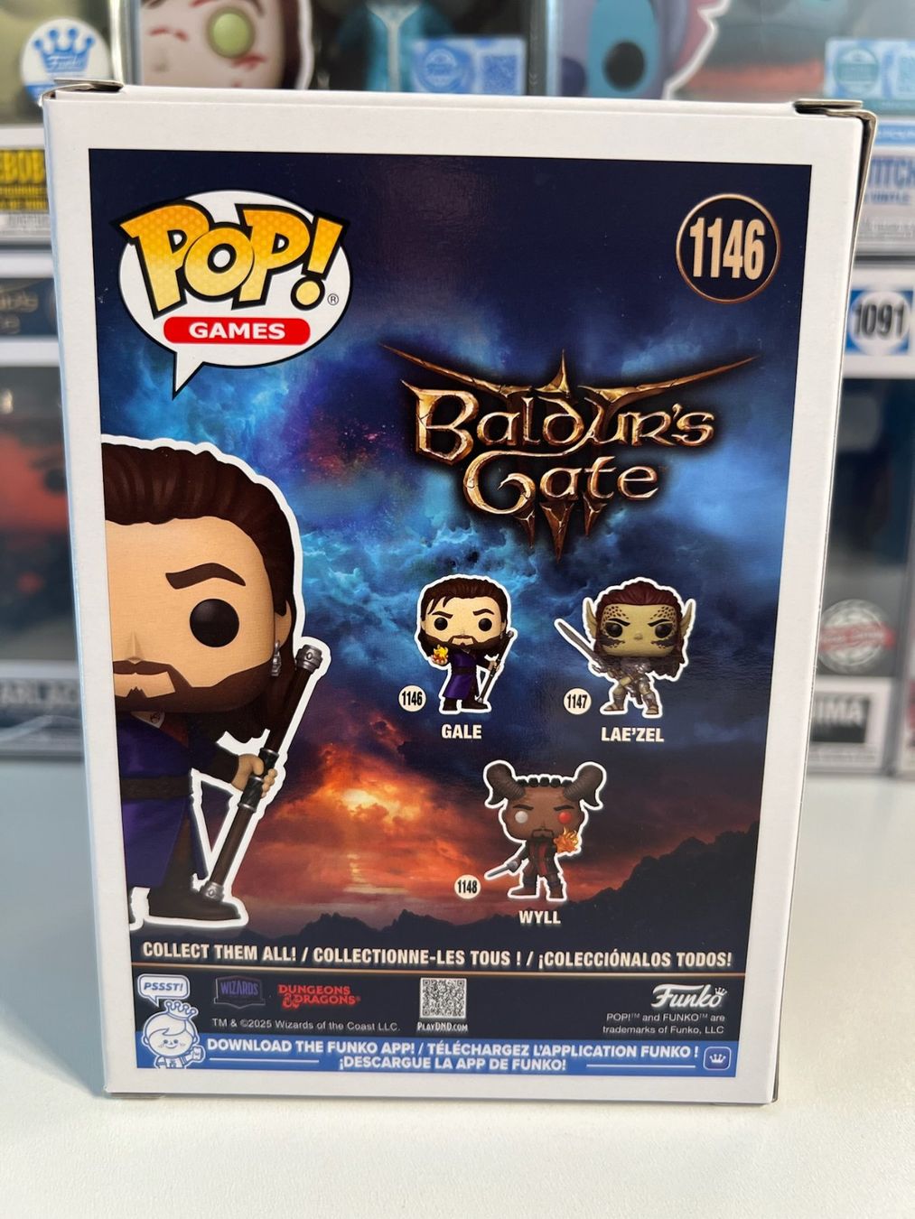 Funko Statuette: Funko POP! Games Baldur's Gate Gale – Nuovo e nell'imballaggio originale da Le Mouret venduto da perfectbijou 2