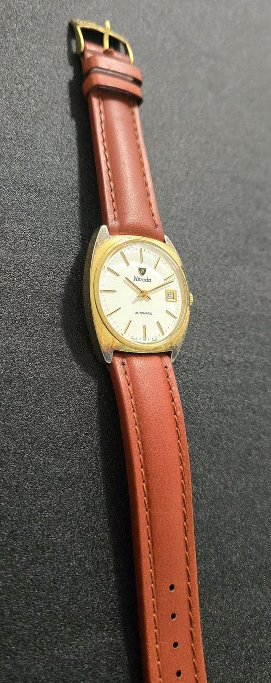 Nivada Orologi: NIVADA AUTOMATIC - DATE VINTAGE HERREN UHR – Usato da Neftenbach venduto da Taschen-Uhren 9