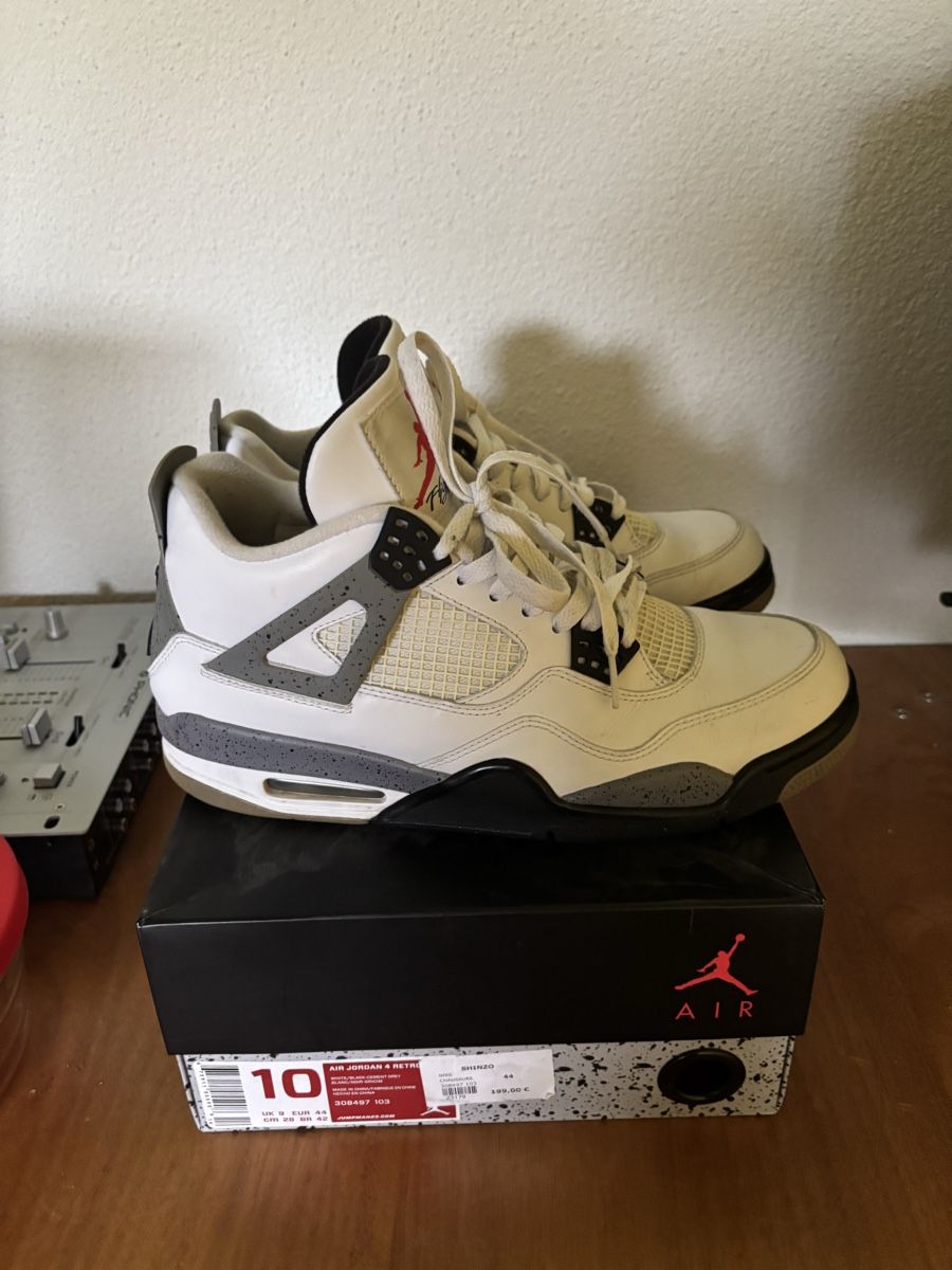 Jordan Scarpe da uomo: Jordan 4 White Cement 2012 – Usato da Oberkirch LU venduto da mri_8qpz 3