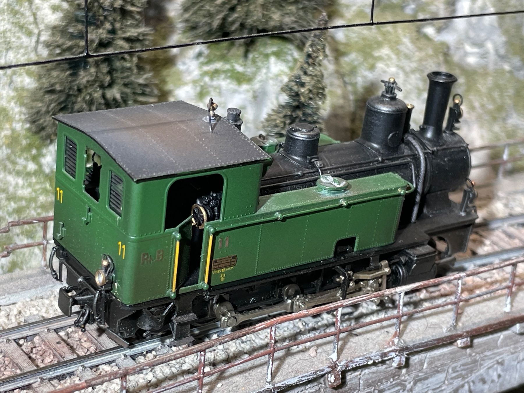 Ferro-suisse Modellini di ferrovie: Ferro Suisse, RhB No: 11 – Usato da Krummenau venduto da ferrotech 4