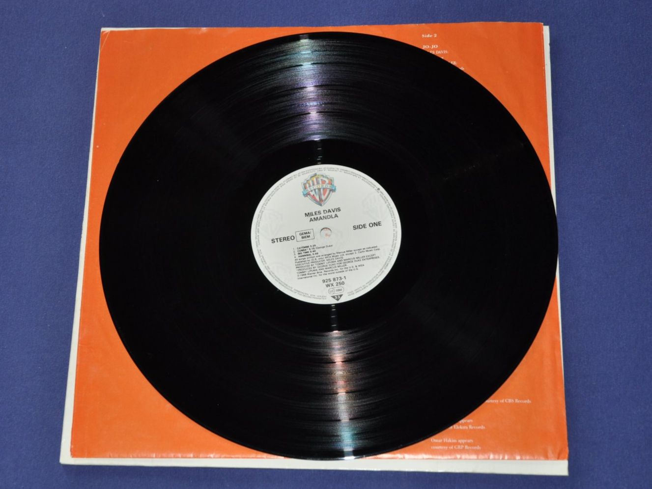 Dischi in vinile: LP Miles Davis - Amandla – Usato da Boll venduto da Theodora15 4