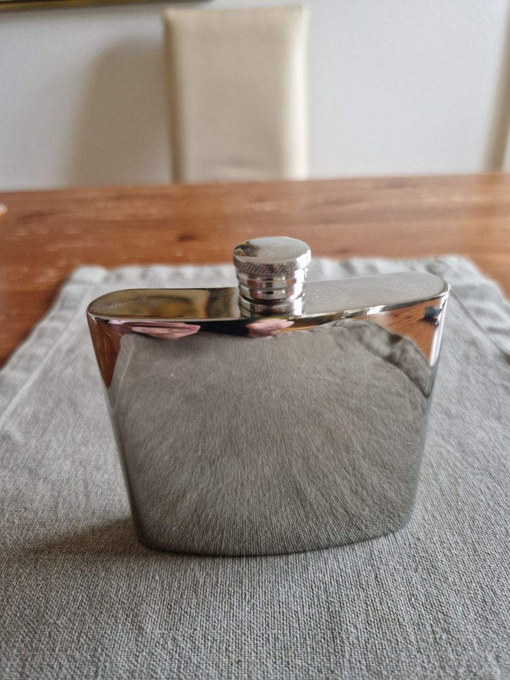 Sonstiges: Vintage Flachmann Hip Flask18/10 stainless – Gebraucht aus Fislisbach von mka_km8f