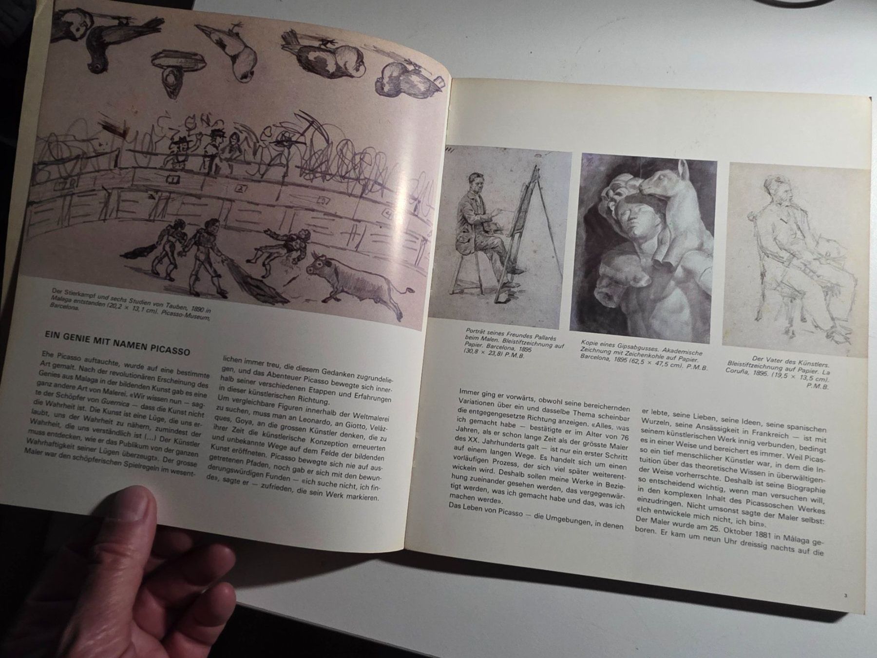Livres: Picasso - Museum Barcelona - 1982 Kunst Katalog – D'occasion à Walterswil BE par Lonitti 7