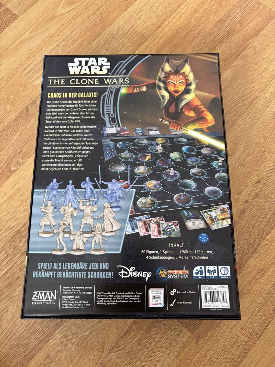 Spiele: Star Wars Clone Wars Brettspiel – Neu (gemäss Beschreibung) aus Luzern von Armastra 2