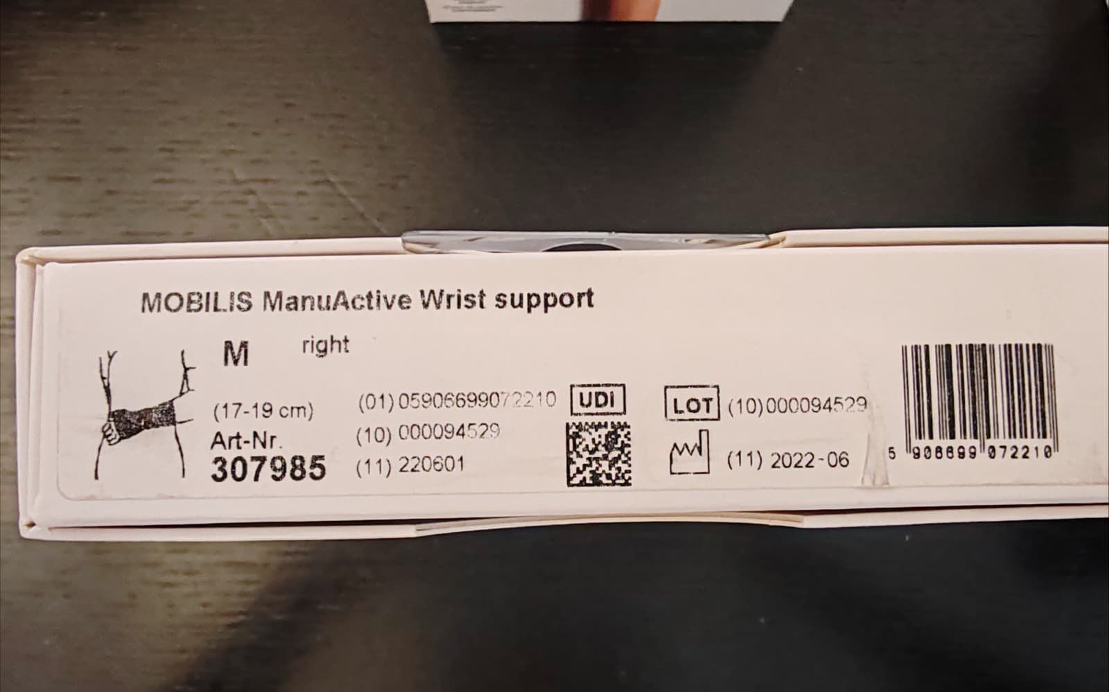 Sigvaris Medizinische Geräte: SIGVARIS ManuActive Handgelenkbandage - M right – Neu und originalverpackt aus Bern von PrettyGood 4
