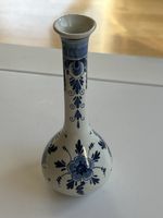 Delft Blauw Vase handbemalt mit Windmühle Motiv(2I5)
