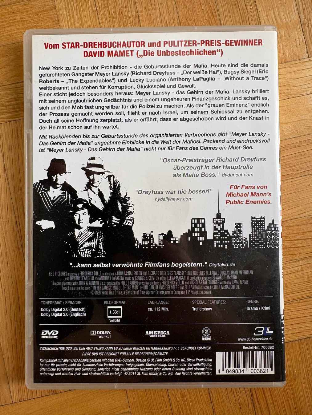 Tutti i DVDs: Meyer Lansky - Das Gehirn der Mafia - DVD – Usato da Zürich venduto da Malcom 2