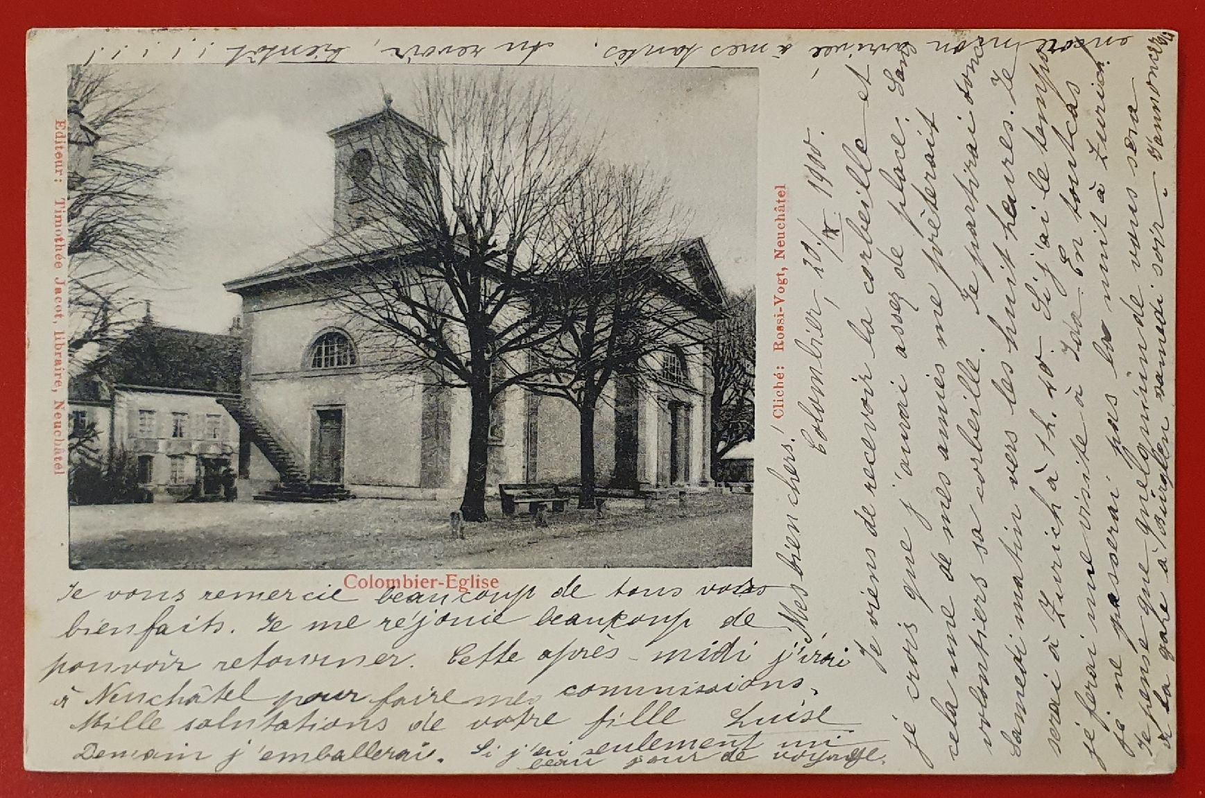 Cartoline postali: 8 alte Ansichtskarten Colombier – Usato da Kreuzlingen venduto da Rschweiz1 7