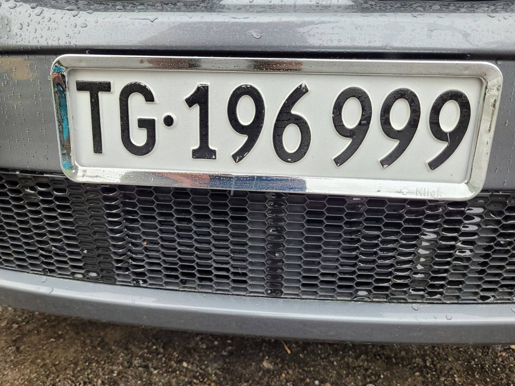 Schilder: Spezielle Auto Nummer 196999 TG – Gebraucht aus Sonterswil von 1234ralf 1