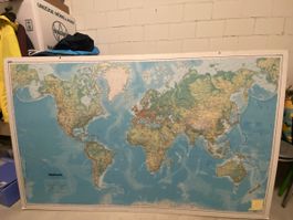 Grossformatige Weltkarte! 🗺️