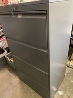 Lista Hängeregistraturschrank 4 Schubladen grau gebraucht