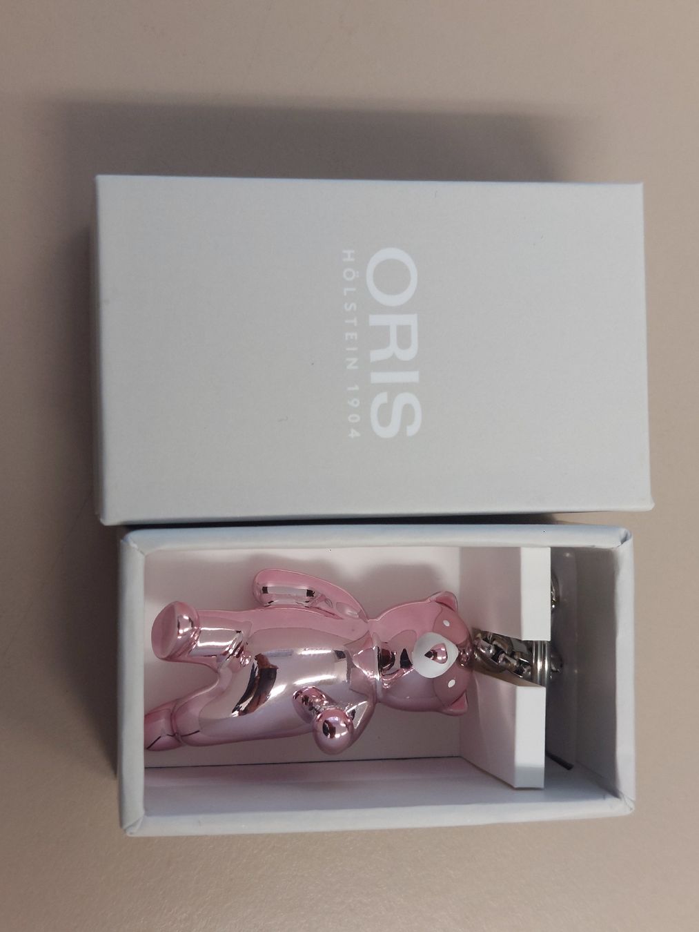 Portachiavi: ORIS Teddy Schlüsselanhänger  – Nuovo e nell'imballaggio originale da Zürich venduto da shimibene