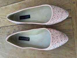 rosa Ballerinas Gr. 36 mit Pailletten