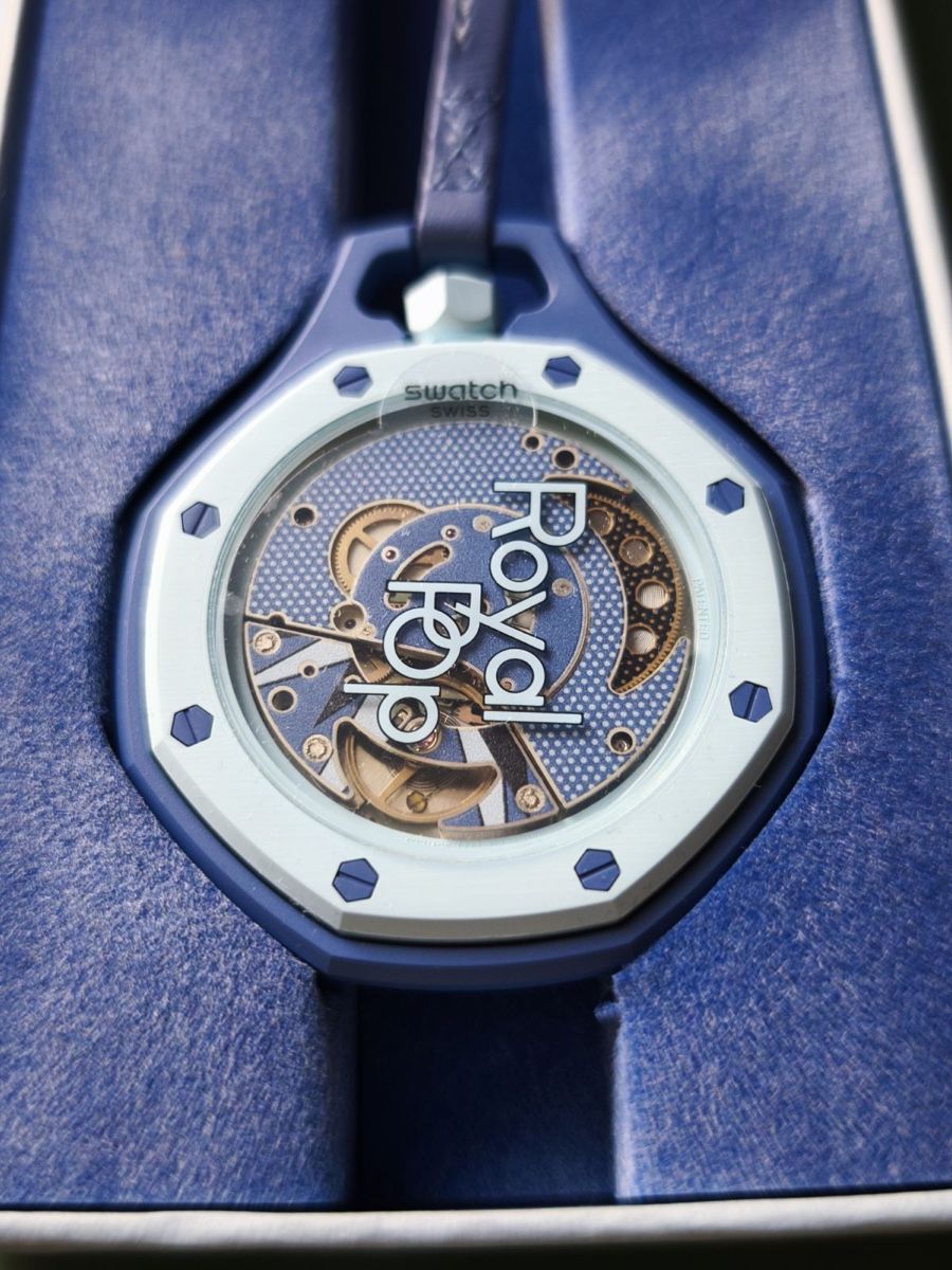 Swatch Orologi: Swatch x AP Royal Pop Lan Ba – Nuovo e nell'imballaggio originale da Basel venduto da phunkee 2