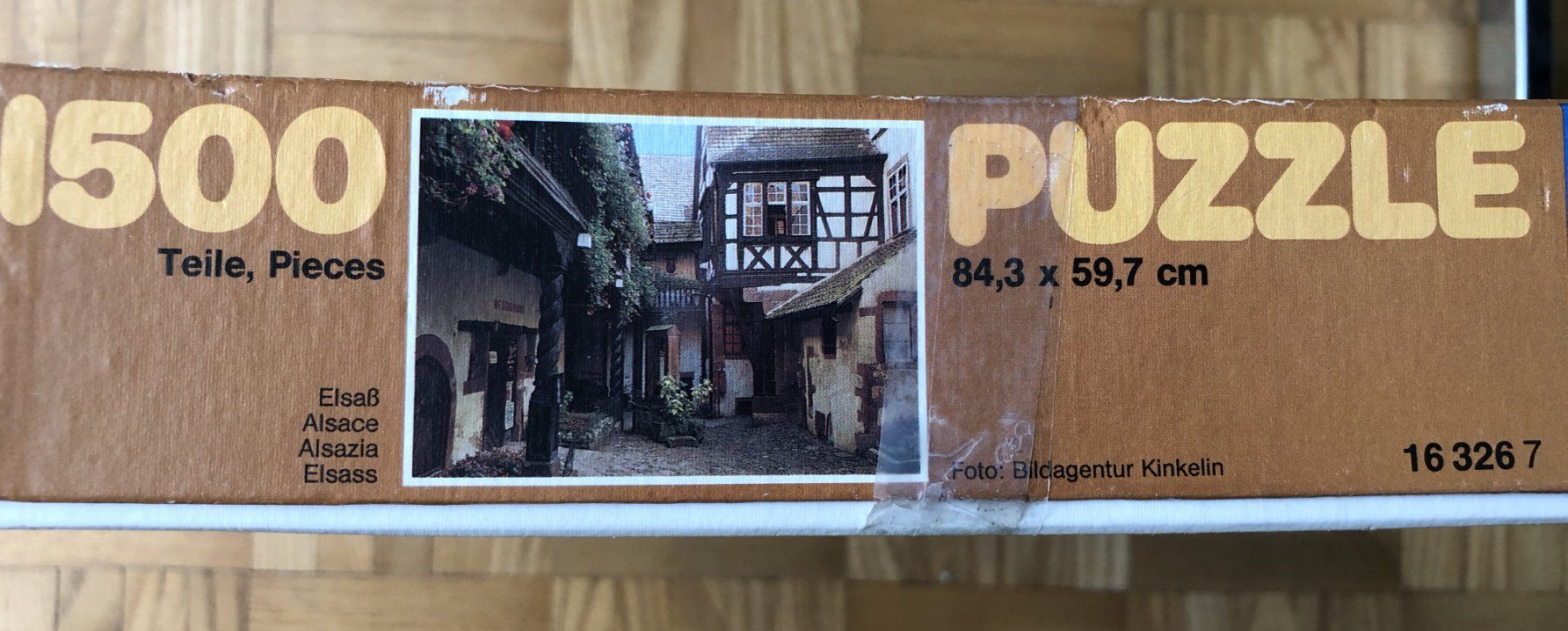 Puzzle: Puzzle 1500er komplett – Usato da Binningen venduto da Steffisboerse 1