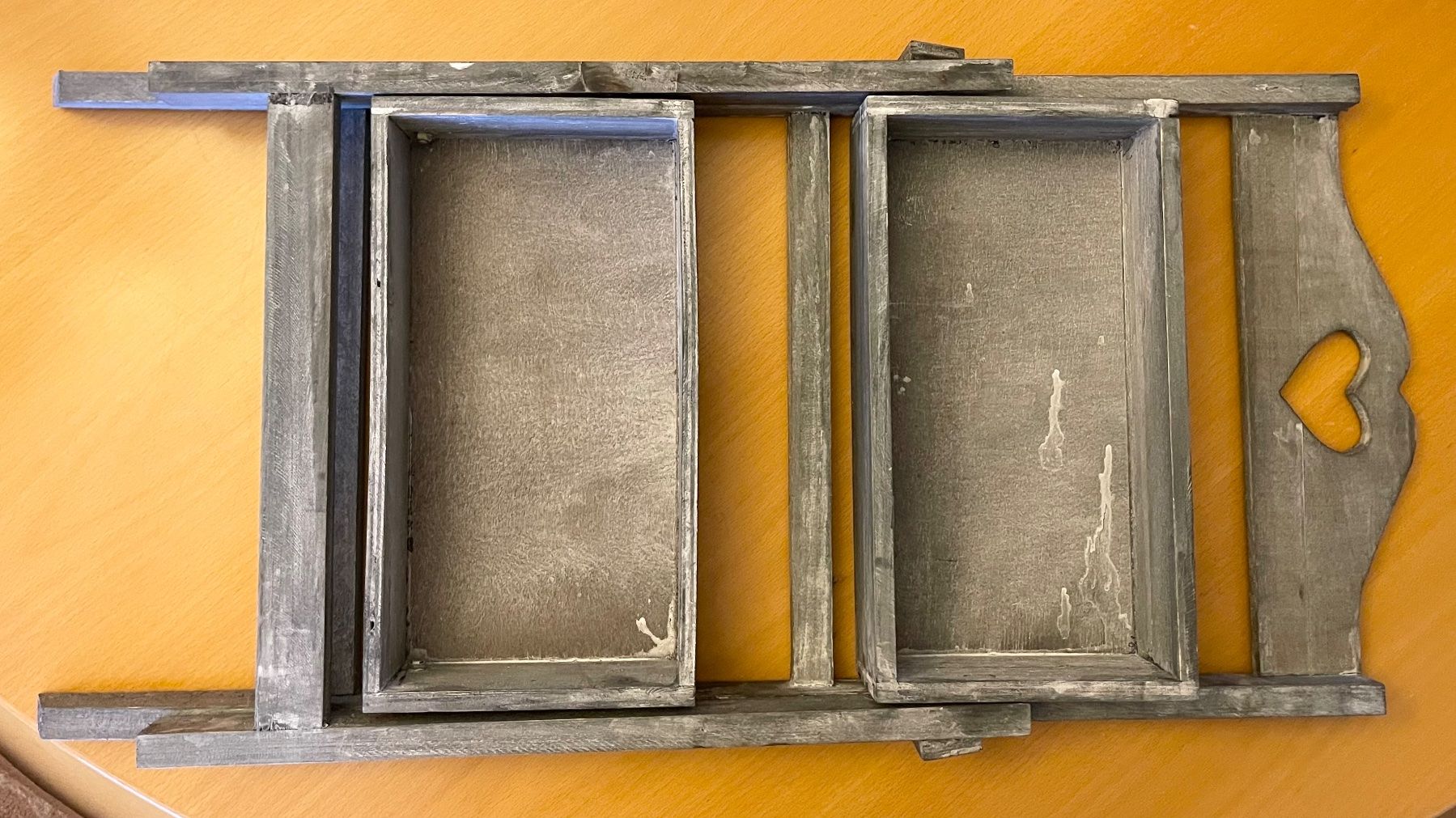 Sonstiges für Haushalt & Wohnen: Blumenständer klappbar grau 2 Pflanzenfächer Holz – Neu und originalverpackt aus Basel von Seifehuesli 3