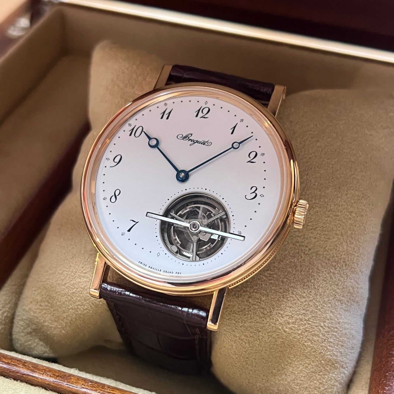 Breguet Orologi: Breguet Classique Tourbillon Extra-Flat Full Set 5367BR/29/9 – Usato da Carouge GE venduto da Watchaser 2