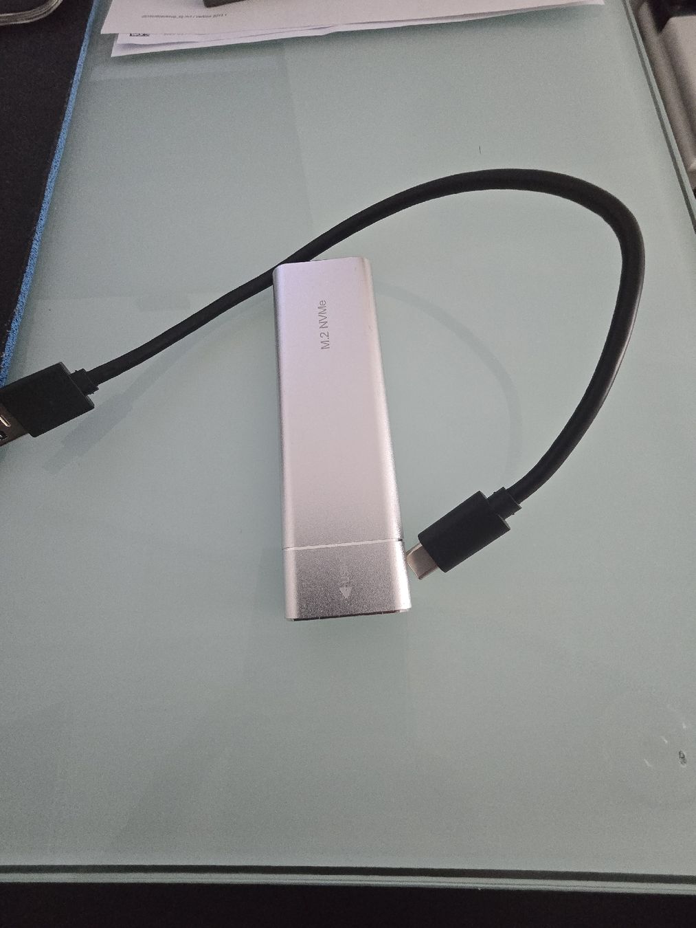 Unità & Adattatore: M.2 NVMe.  Adapter Gehäuse – Nuovo (secondo la descrizione) da Winterthur venduto da Bole.sd 1