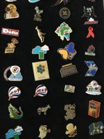 Grosse Sammlung von Pins / Anstecknadeln, viele Vintage!