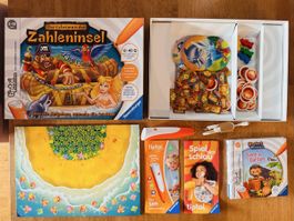Neu Tiptoi Stift, Das Geheimnis der Zahleninsel, komplett!