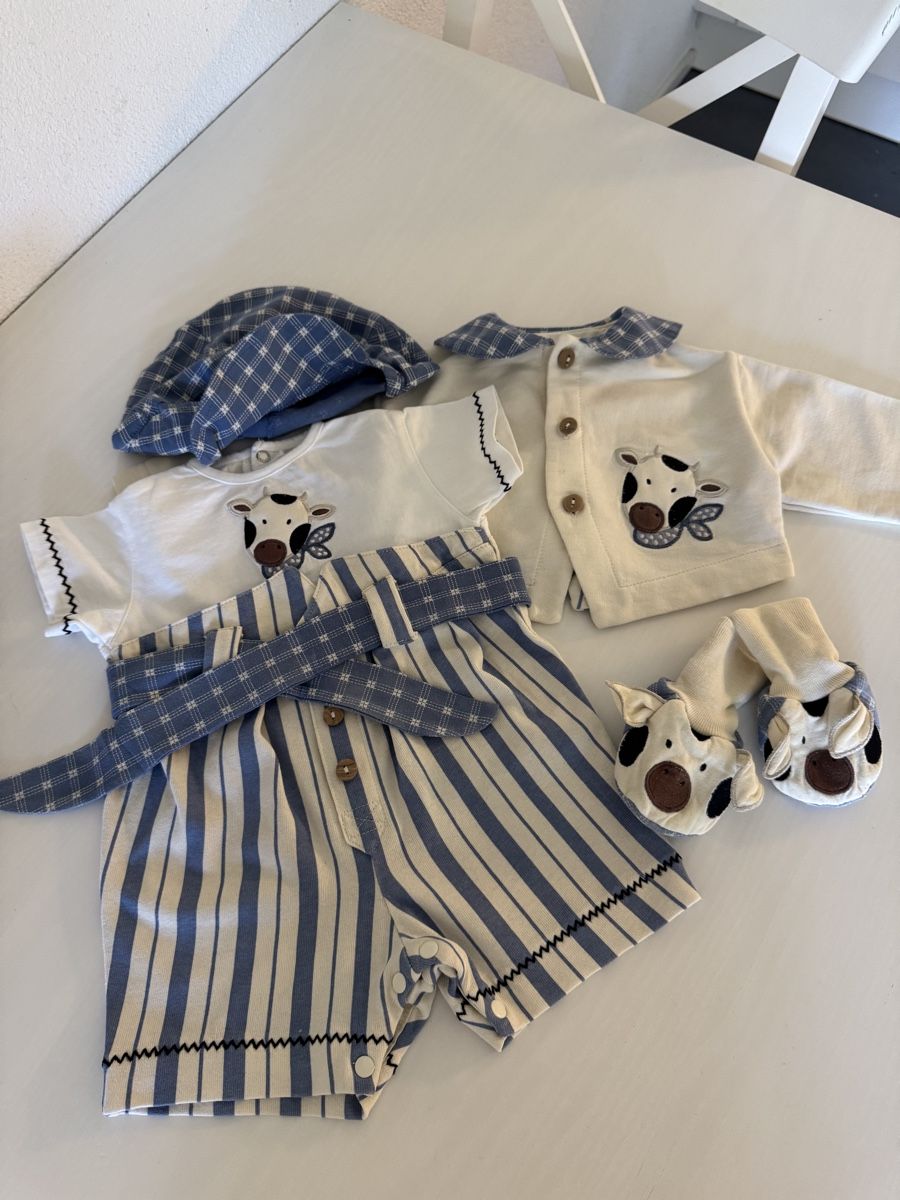 Lotti & Set di vestiti: Set 3-6 Monate Kuhmotiv  – Usato da Oberglatt ZH venduto da jul_nhy7