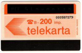die 1. Telefonkarte von SLOVENIEN - ungebraucht